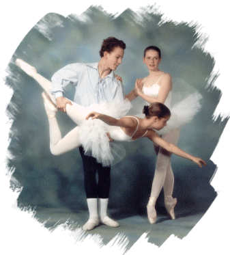 Dance Picture - Three Ballet Dancers