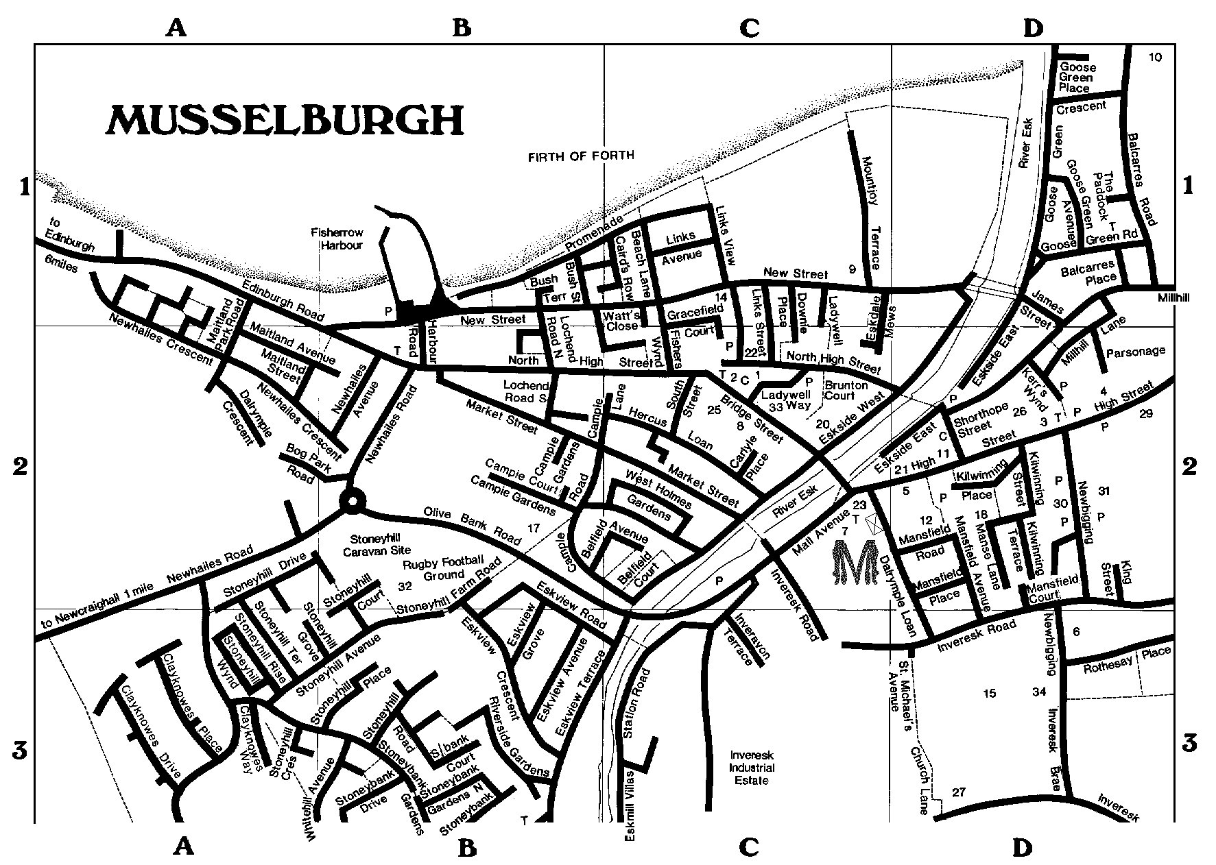 Musselburgh Map